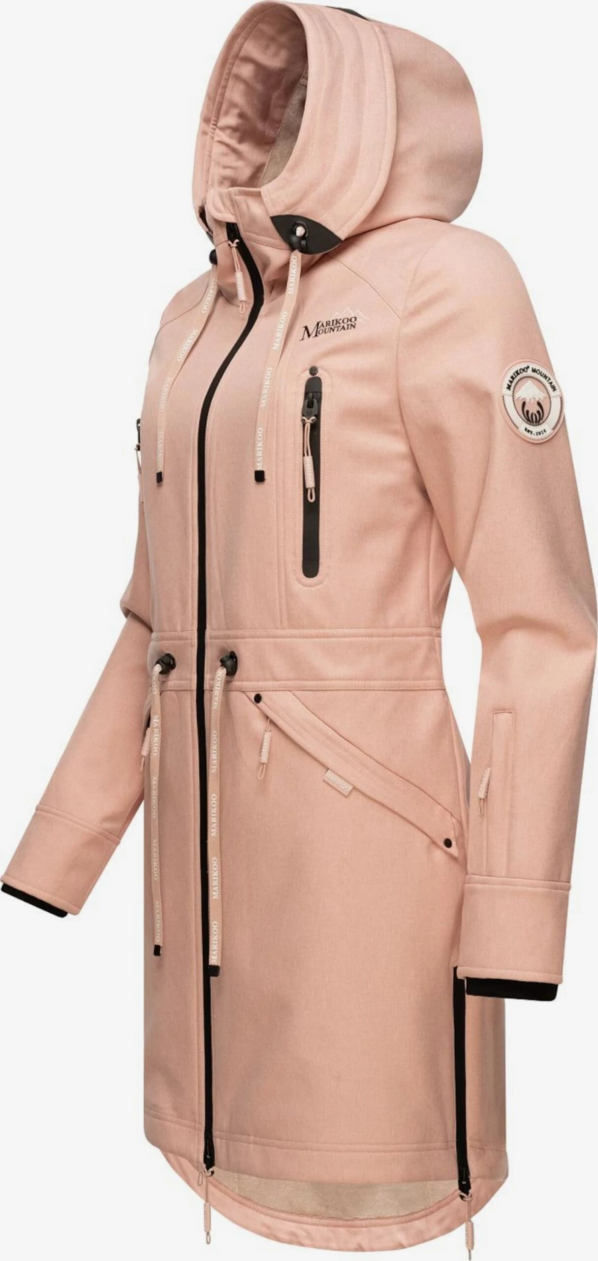 Marikoo Parkas Tussenparka Dames Rosa 4 Marikoo Parkas Tussenparka Dames Rosa - Afbeelding 2