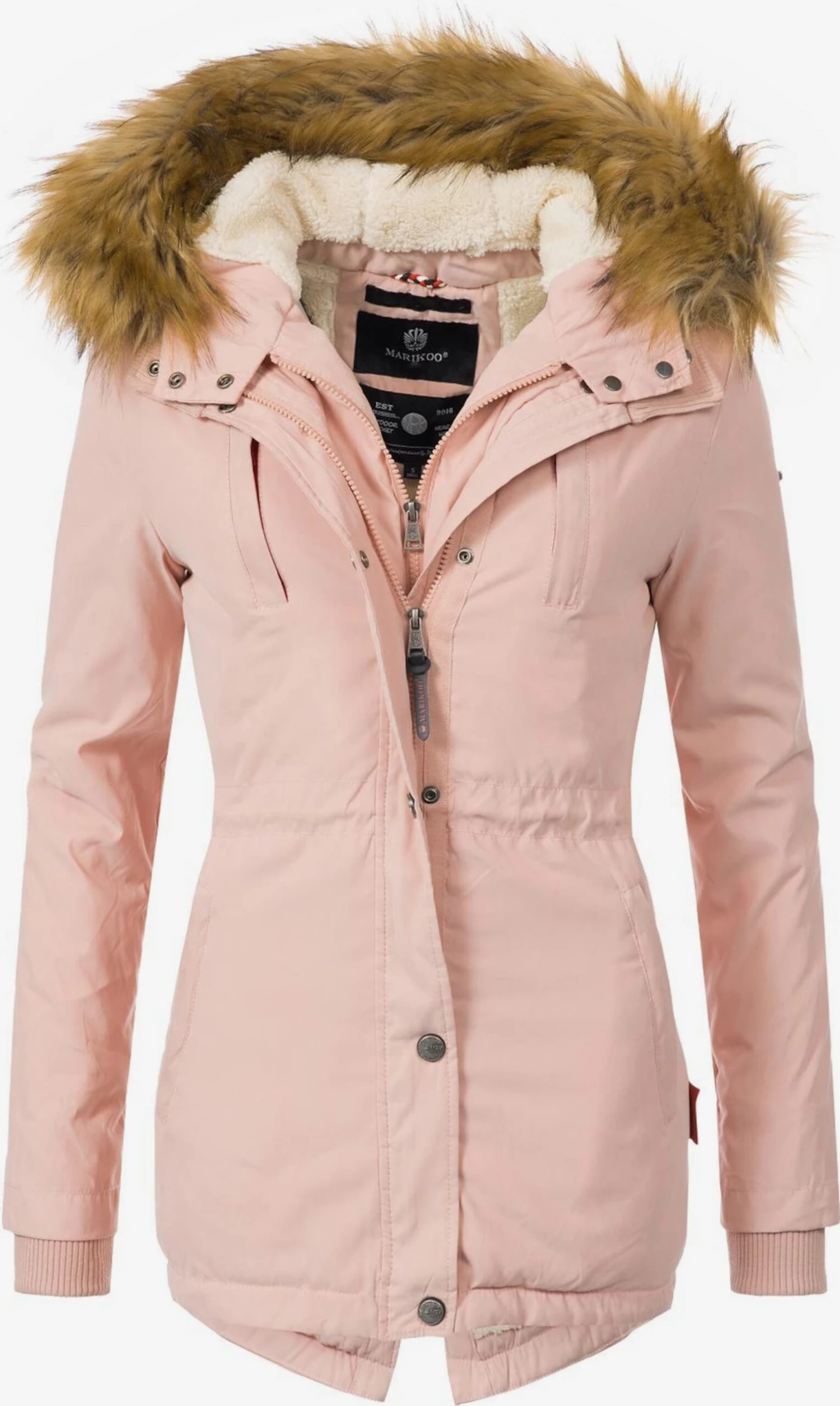 Marikoo Parkas Winterparka Akira Dames Rosa 3 Marikoo Parkas Winterparka Akira Dames Rosa