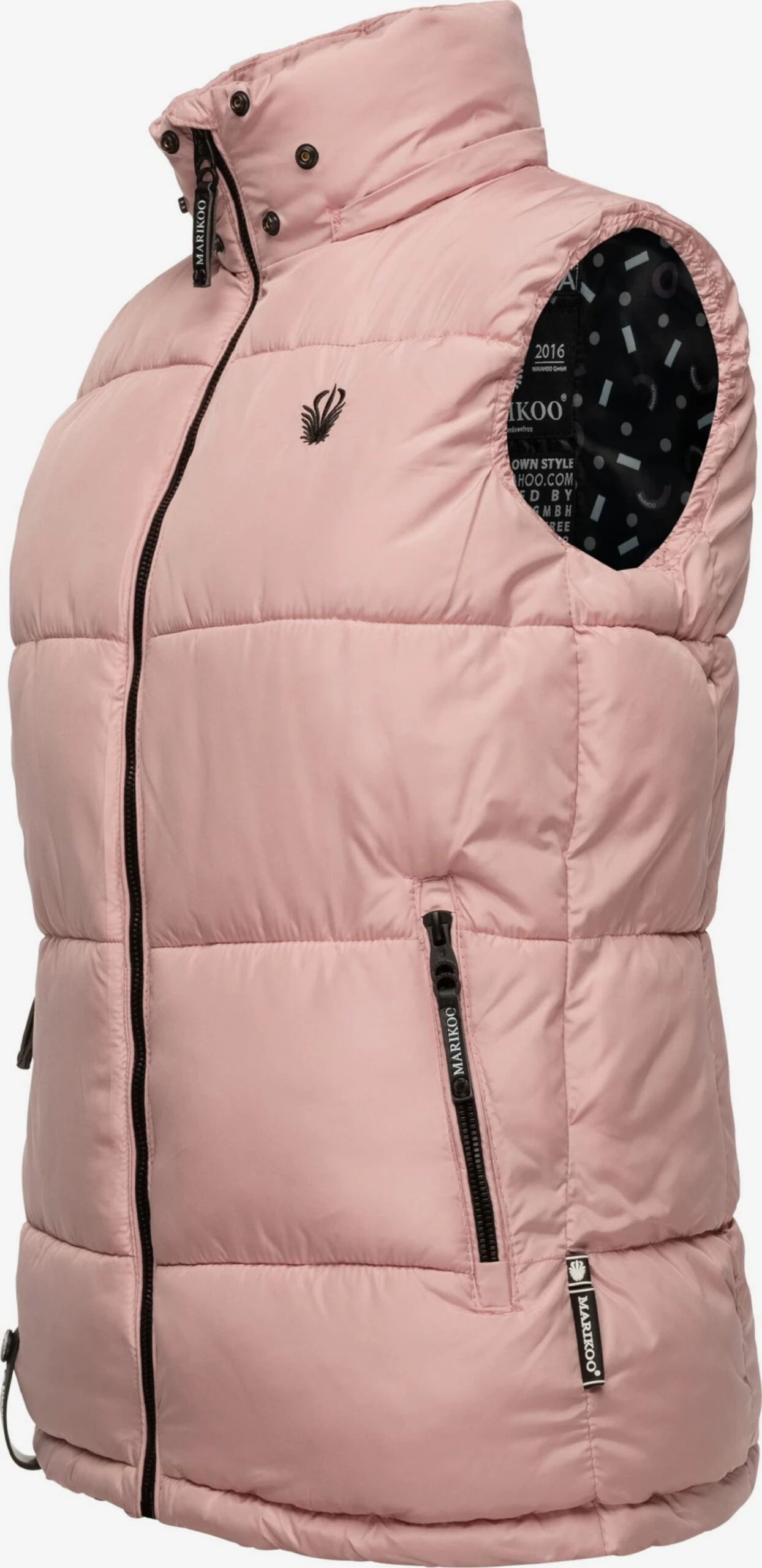 Marikoo Bodywarmers Bodywarmer Eisflöckchen Dames Rosa 4 Marikoo Bodywarmers Bodywarmer Eisflöckchen Dames Rosa - Afbeelding 2
