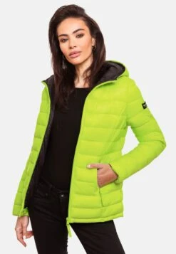 Marikoo Outdoor Jassen Functionele Jas Dames Neongroen -Marikoo 12fe3cd0377d9e2f4f94d071c3fe5c3e