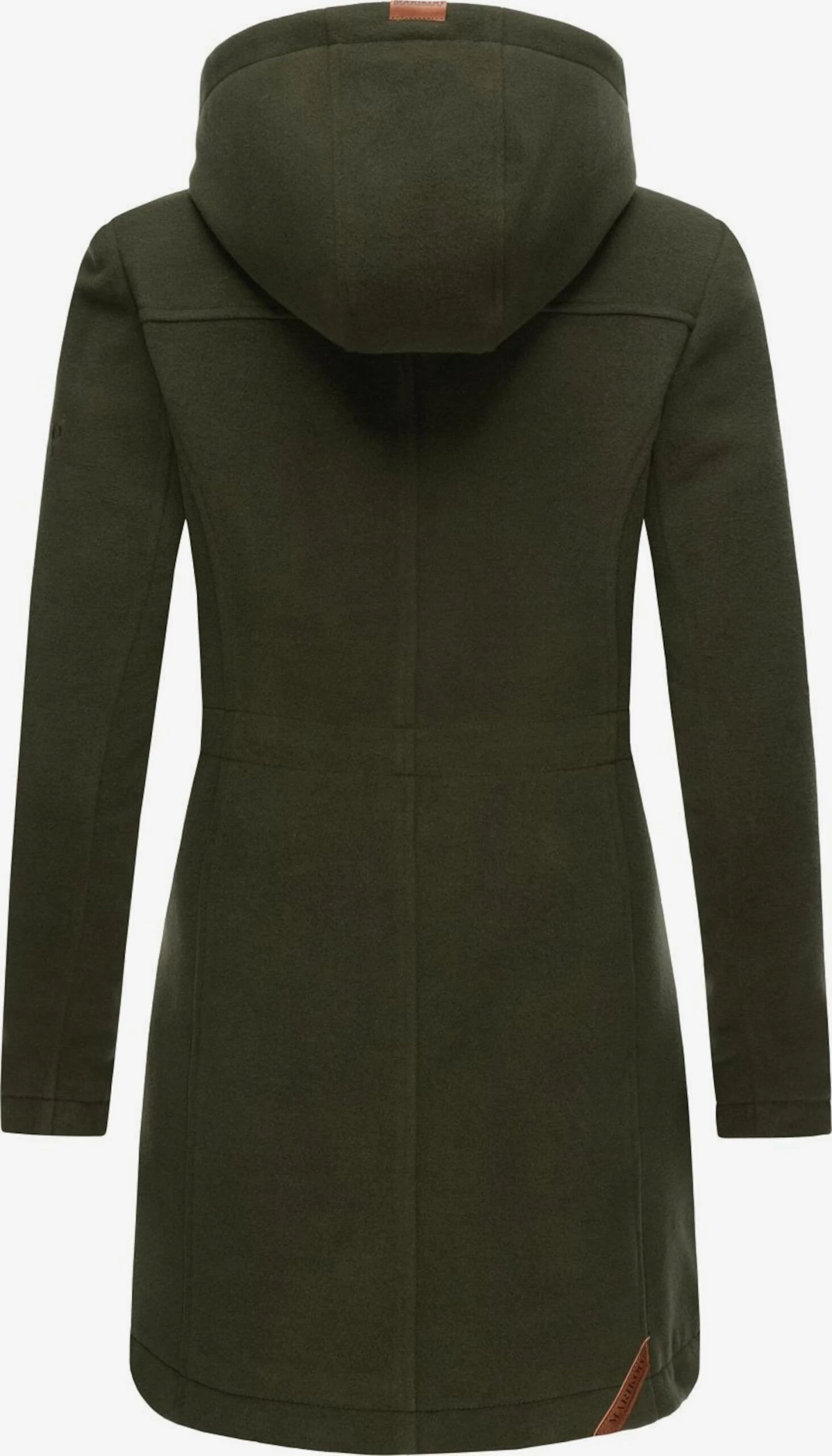 Marikoo Wintermantels Wintermantel Dames Donkergroen 5 Marikoo Wintermantels Wintermantel Dames Donkergroen - Afbeelding 3