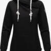 Marikoo Hoodies Sweatshirt Izuyaa Dames Zwart -Marikoo 193121f84dc8c41e5e180d96e1cc2153