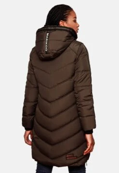 Marikoo Wintermantels Wintermantel Armasa Dames Bruin -Marikoo 19d4ffd67a7ac3916ef99d8d5979d859