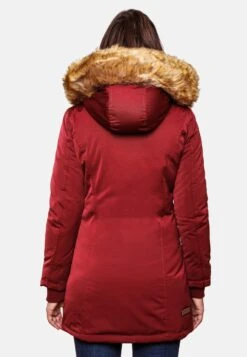 Marikoo Parkas Winterparka Karmaa Dames Rood / Bloedrood -Marikoo 1cbcae712f97ff2e3dbb58df28d4f7da