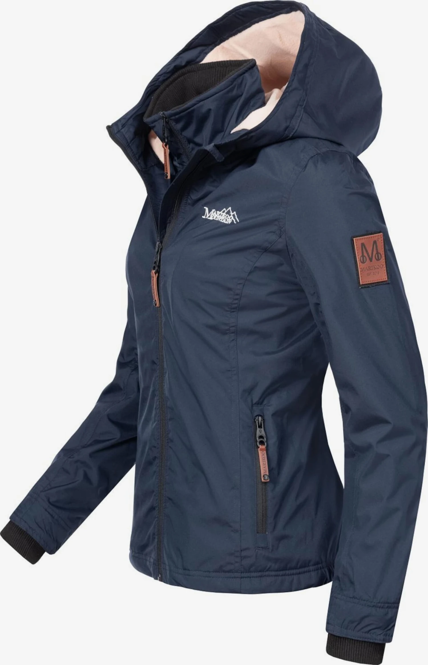 Marikoo Outdoor Jassen Functionele Jas Erdbeere Dames Navy 4 Marikoo Outdoor Jassen Functionele Jas Erdbeere Dames Navy - Afbeelding 2