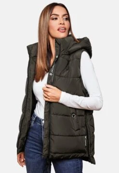 Marikoo Bodywarmers Bodywarmer Zarinaa Dames Donkergroen 17 Marikoo Bodywarmers Bodywarmer Zarinaa Dames Donkergroen -Marikoo 2258d88692fbbd45f9c216a528534b19