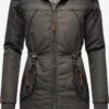 Marikoo Parkas Winterparka Kamii Dames Grijs -Marikoo 27bedc3abf3d36ac39b4ea00d5f4b5e3