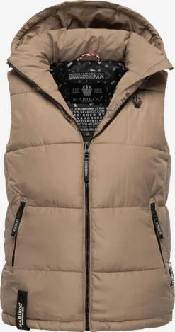 Marikoo Bodywarmers Bodywarmer Eisflöckchen Dames Bruin -Marikoo 2dbf25adc1566de34ff23c36e9dc54d9