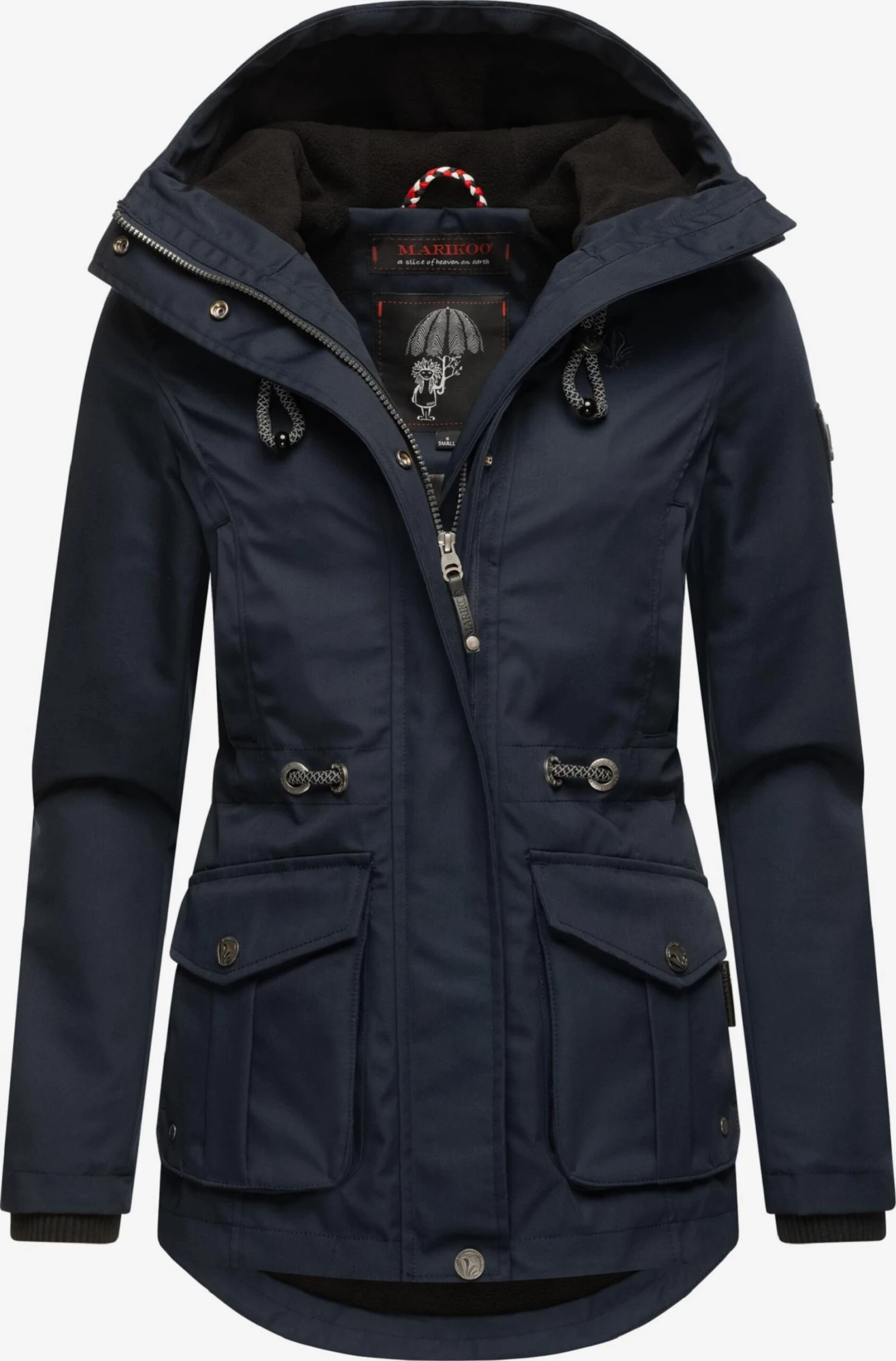 Marikoo Parkas Tussenparka Babetaa Dames Blauw 6 Marikoo Parkas Tussenparka Babetaa Dames Blauw - Afbeelding 4