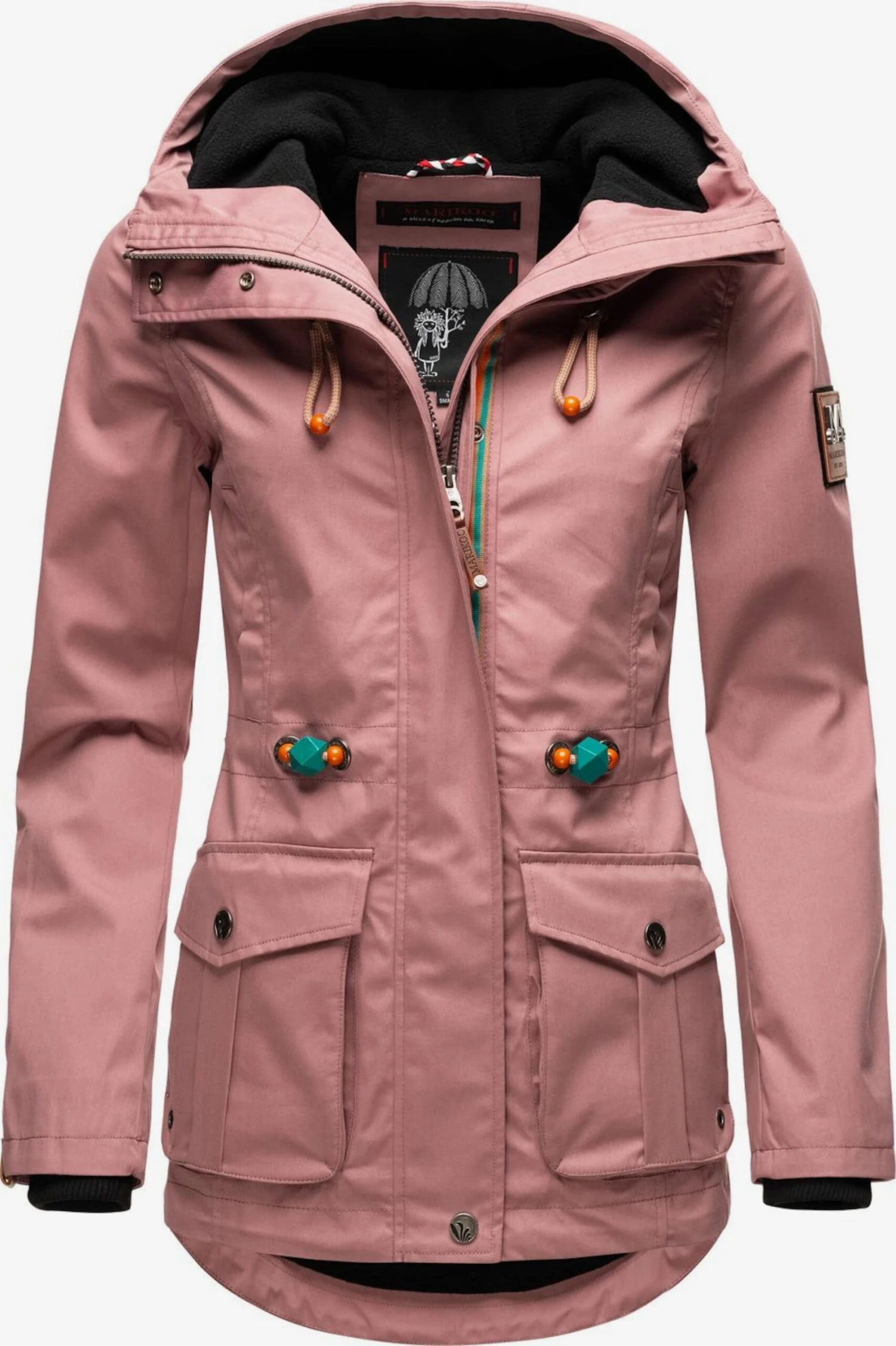 Marikoo Tussenjassen Tussenjas Babetaa Dames Oudroze 4 Marikoo Tussenjassen Tussenjas Babetaa Dames Oudroze - Afbeelding 2