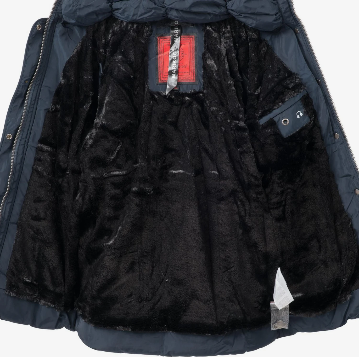 Marikoo Winterjassen Winterjas Vanilla Dames Kobaltblauw 10 Marikoo Winterjassen Winterjas Vanilla Dames Kobaltblauw - Afbeelding 8