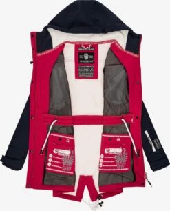 Marikoo Regenmantels Functionele Mantel Zimtzicke Dames Navy / Pink 10 Marikoo Regenmantels Functionele Mantel Zimtzicke Dames Navy / Pink -Marikoo 43fa7c7ff44657ba6726e58255fe58a6