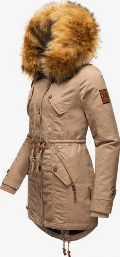 Marikoo Parkas Winterparka La Viva Dames Lichtbeige -Marikoo 47f5c4f5e988b53646953f97db1005b4