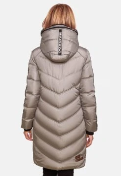 Marikoo Wintermantels Wintermantel Armasa Dames Grijs -Marikoo 49264cc07f634f7c51528e3436a15c2b