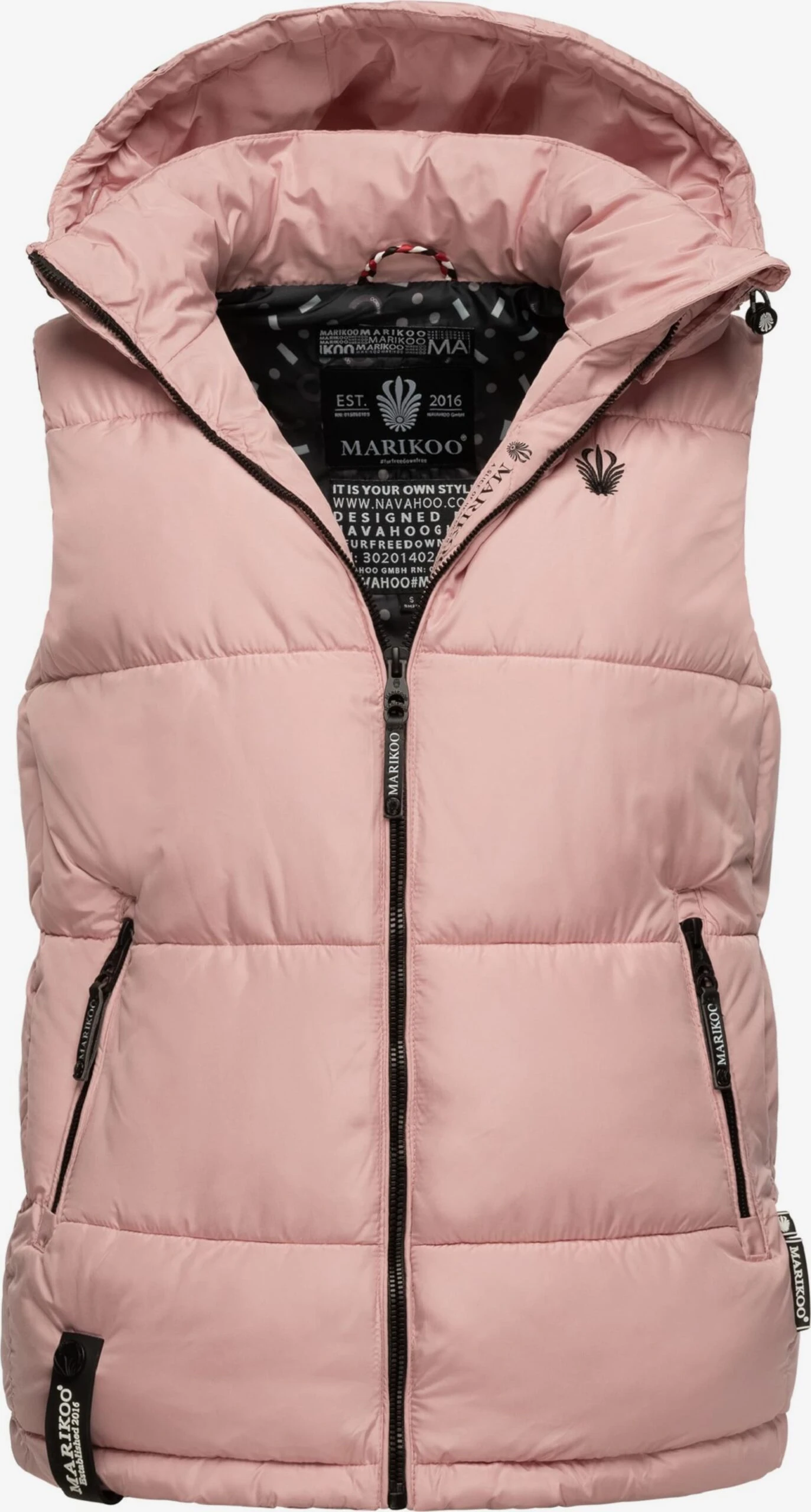 Marikoo Bodywarmers Bodywarmer Eisflöckchen Dames Rosa 5 Marikoo Bodywarmers Bodywarmer Eisflöckchen Dames Rosa - Afbeelding 3