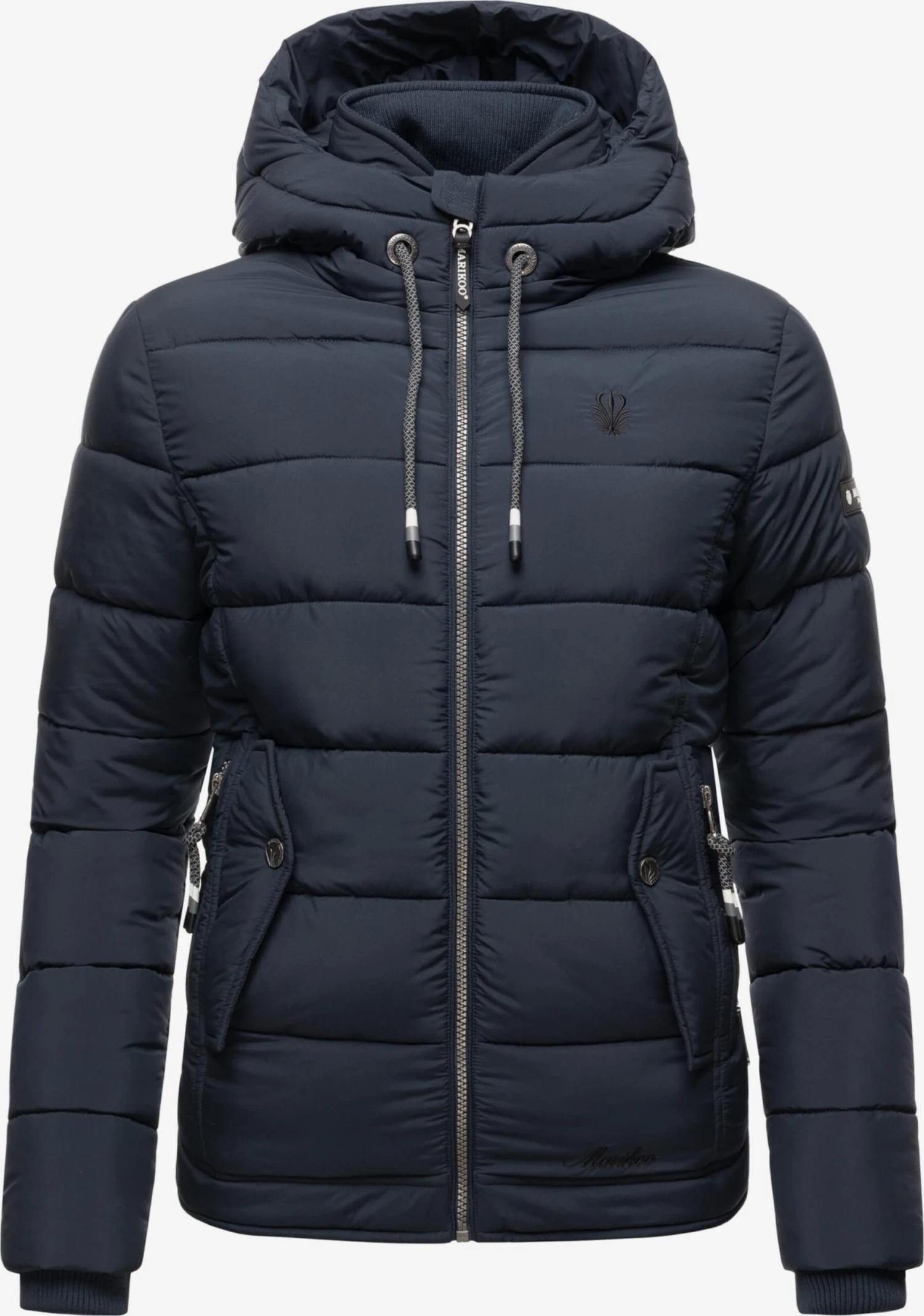 Marikoo Winterjassen Winterjas Taisaa Dames Navy 6 Marikoo Winterjassen Winterjas Taisaa Dames Navy - Afbeelding 4