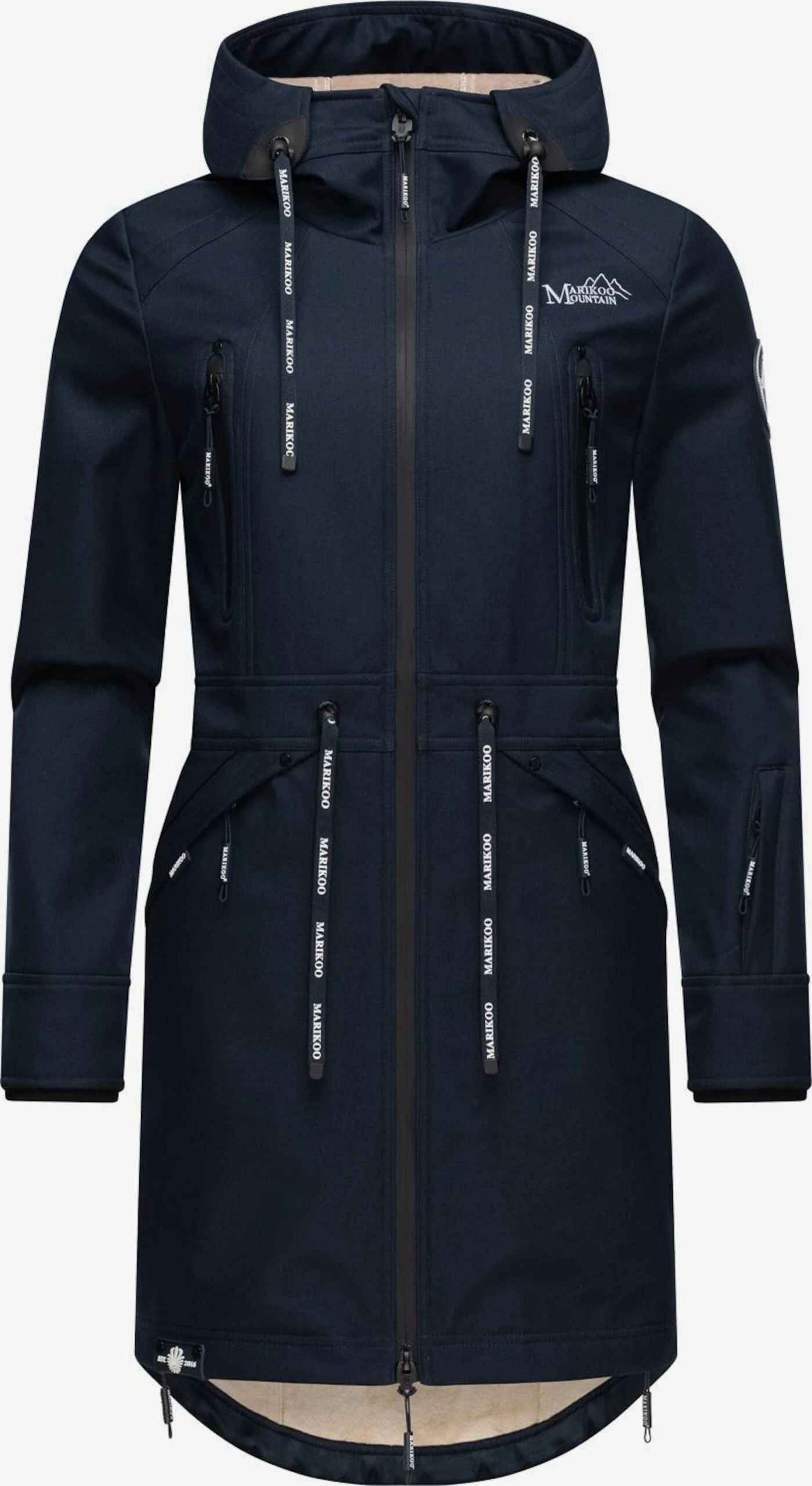 Marikoo Parkas Tussenparka Dames Navy 3 Marikoo Parkas Tussenparka Dames Navy