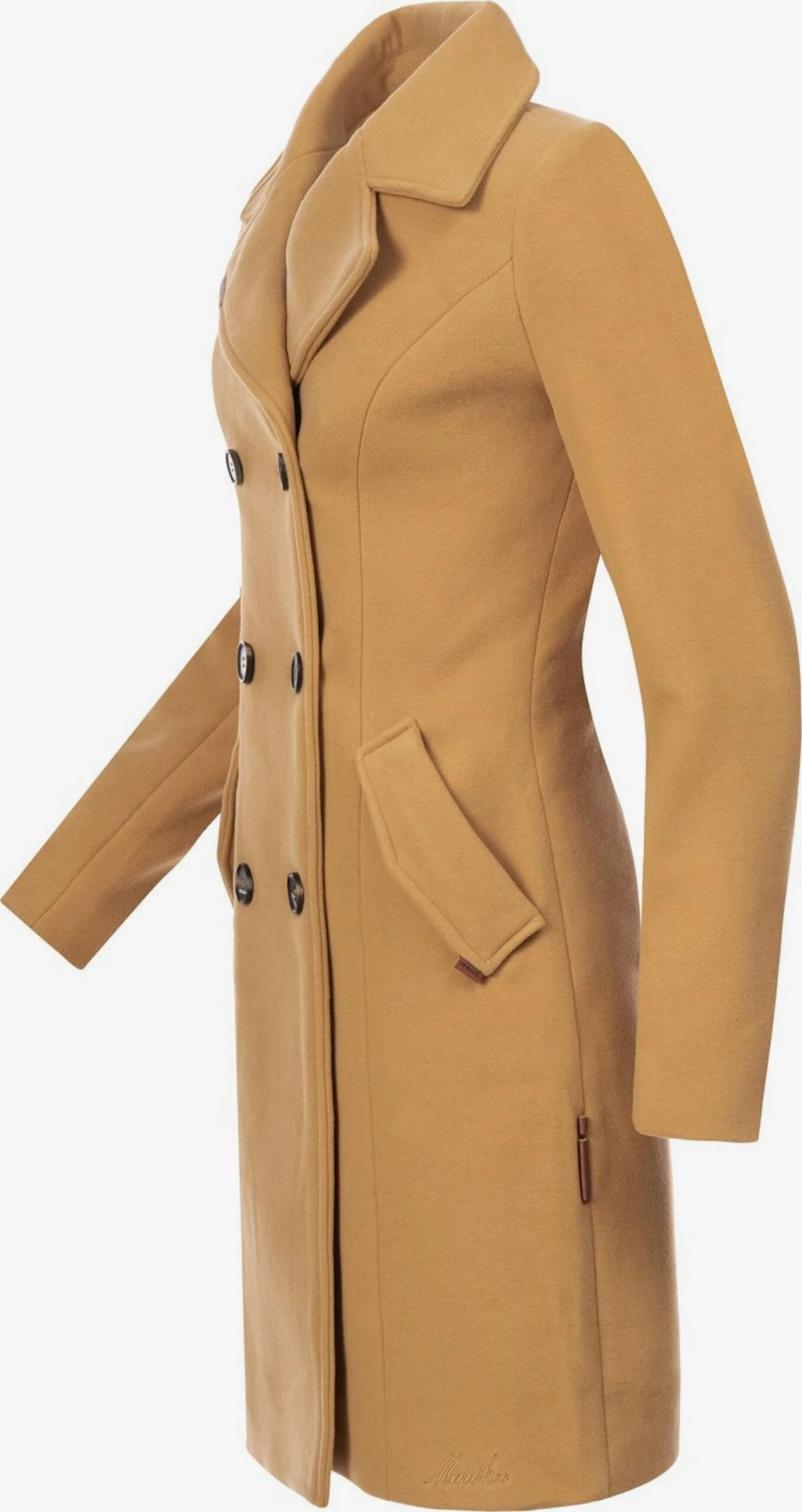 Marikoo Wintermantels Wintermantel Nanakoo Dames Cognac 4 Marikoo Wintermantels Wintermantel Nanakoo Dames Cognac - Afbeelding 2