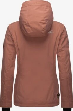 Marikoo Tussenjassen Tussenjas Brombeere Dames Lichtbruin -Marikoo 5775ec796d69cd8158f0e9740b7e9706