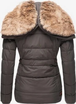 Marikoo Gewatteerde Jassen Winterjas Nekoo Dames Aardetinten -Marikoo 58fa0e431b6f91238233c9f21e14cc59