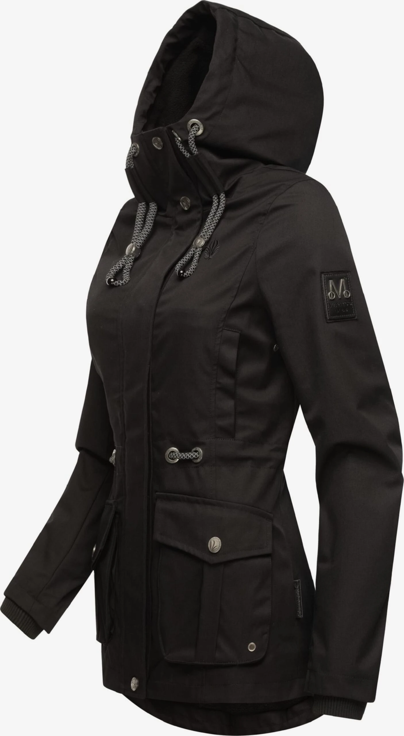 Marikoo Parkas Tussenparka Babetaa Dames Zwart 4 Marikoo Parkas Tussenparka Babetaa Dames Zwart - Afbeelding 2