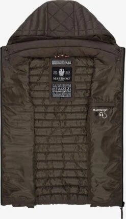 Marikoo Bodywarmers Bodywarmer Hasenpfote Dames Antraciet -Marikoo 5f963e3da683624bc32f7acd4ff95e25