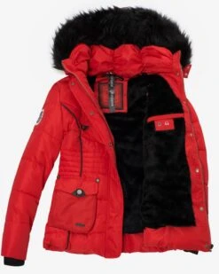 Marikoo Winterjassen Winterjas Vanilla Dames Rood 17 Marikoo Winterjassen Winterjas Vanilla Dames Rood -Marikoo 6069e2b7a322b100f1d556899e6013dd