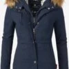 Marikoo Parkas Winterparka Akira Dames Nachtblauw