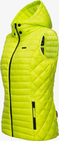 Marikoo Bodywarmers Bodywarmer Dames Limoen -Marikoo 638cba7417477720c5e06d8269339568