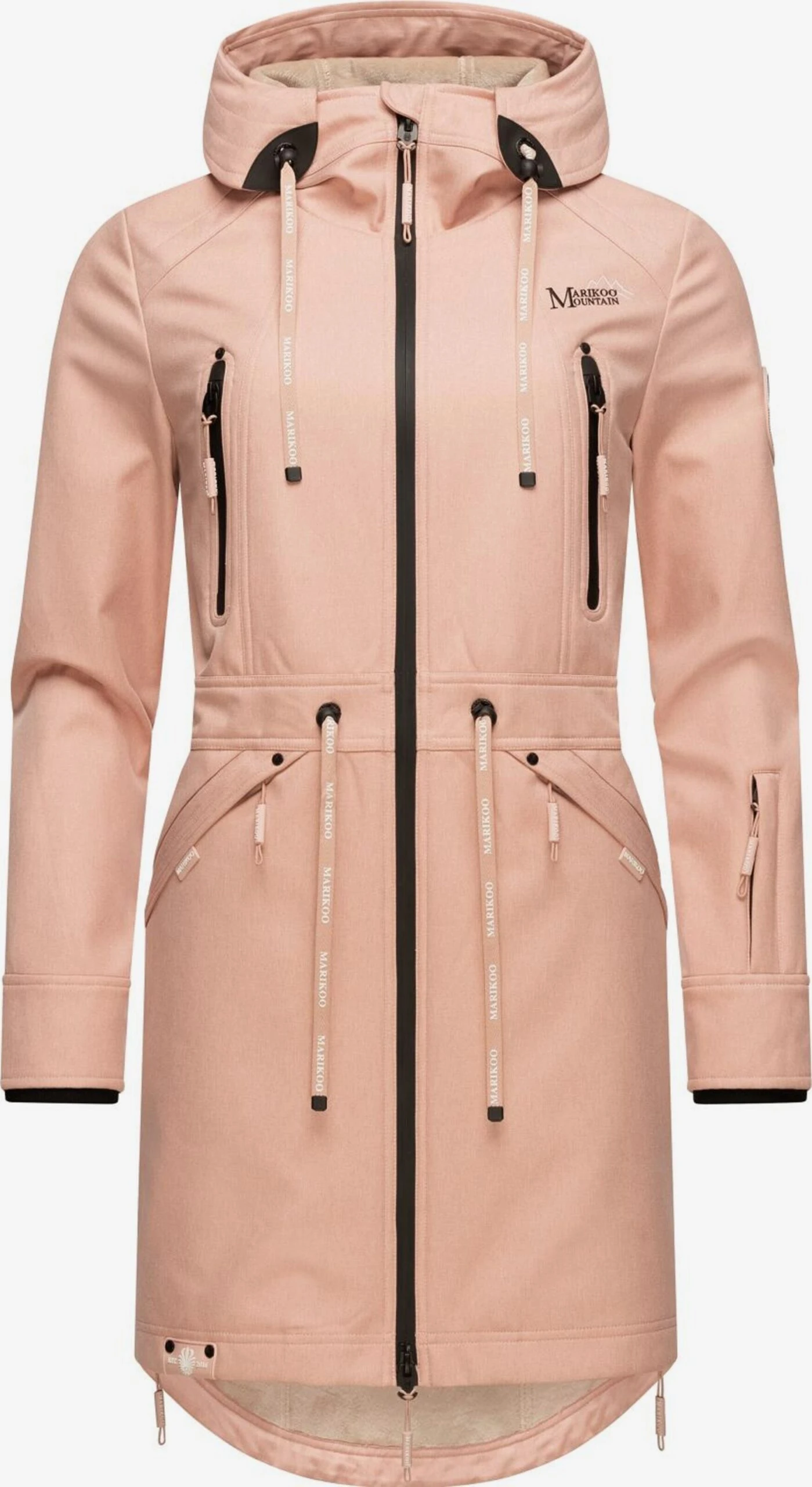 Marikoo Parkas Tussenparka Dames Rosa 6 Marikoo Parkas Tussenparka Dames Rosa - Afbeelding 4