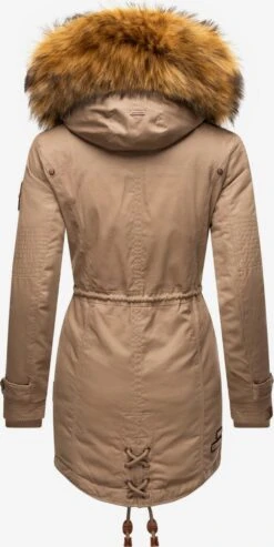 Marikoo Parkas Winterparka La Viva Dames Lichtbeige -Marikoo 68a0d3a9439e0ed488baac73989c97f3