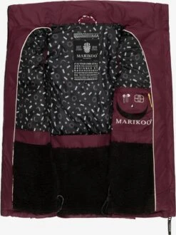 Marikoo Bodywarmers Bodywarmer Eisflöckchen Dames Bordeaux -Marikoo 6afc6c10f3a78ea7537b2fdd4b9b3947