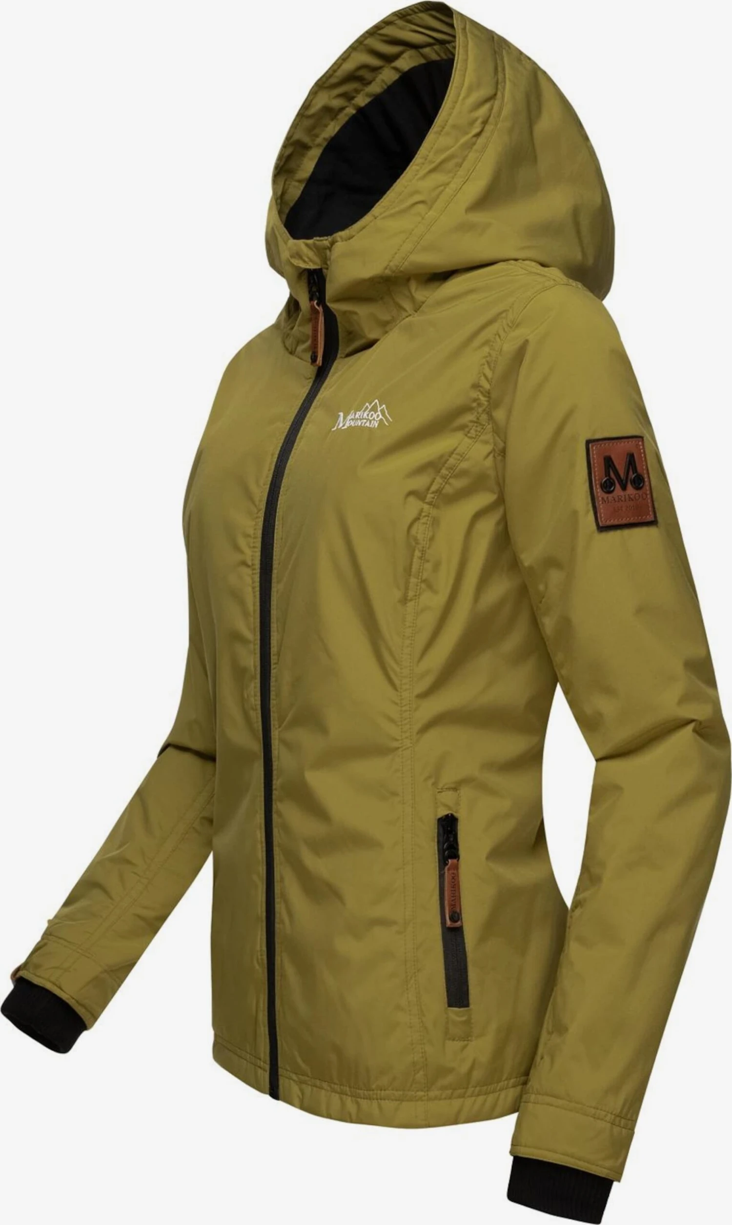 Marikoo Tussenjassen Tussenjas Brombeere Dames Olijfgroen 4 Marikoo Tussenjassen Tussenjas Brombeere Dames Olijfgroen - Afbeelding 2