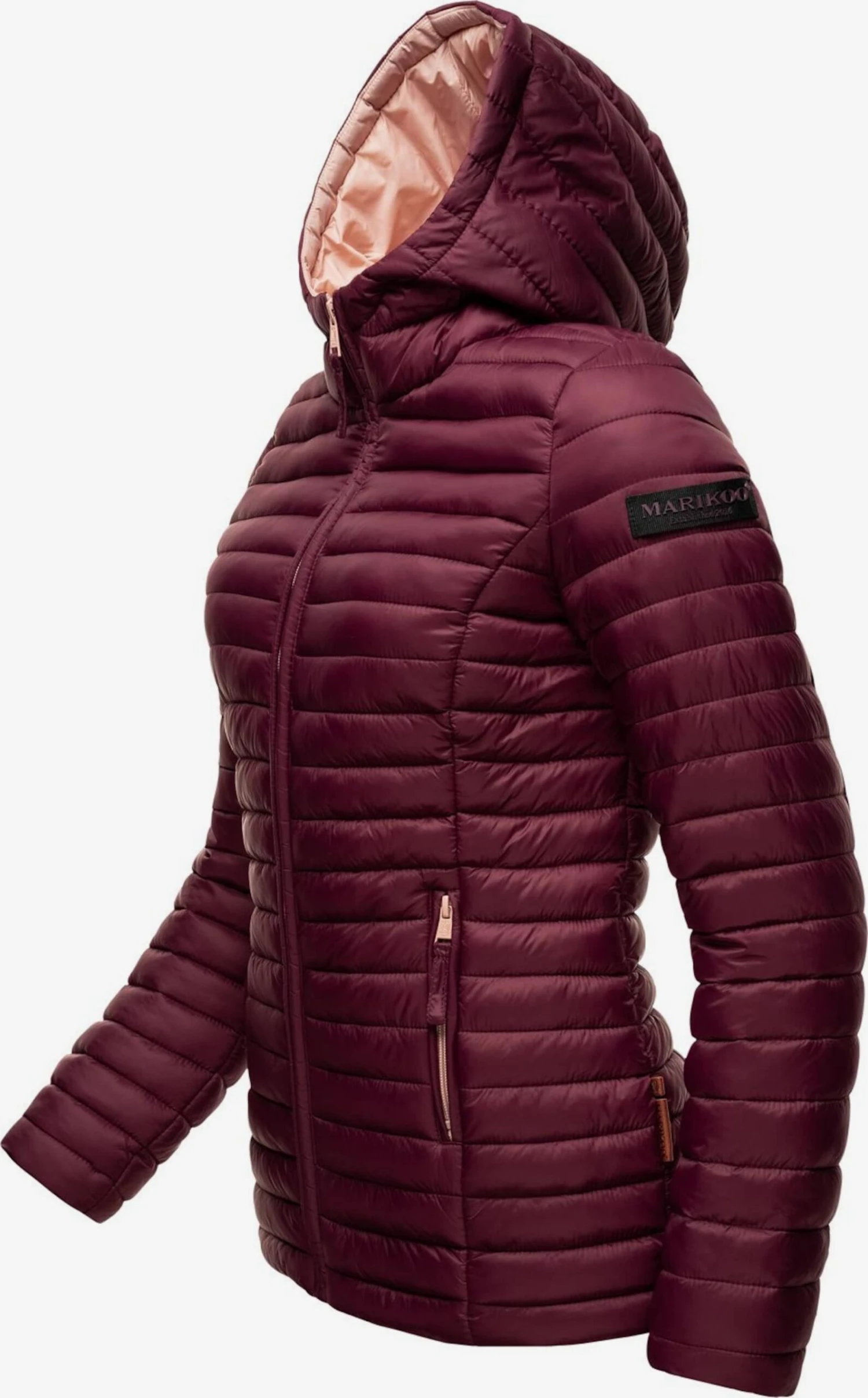 Marikoo Tussenjassen Tussenjas Asraa Dames Bordeaux 4 Marikoo Tussenjassen Tussenjas Asraa Dames Bordeaux - Afbeelding 2