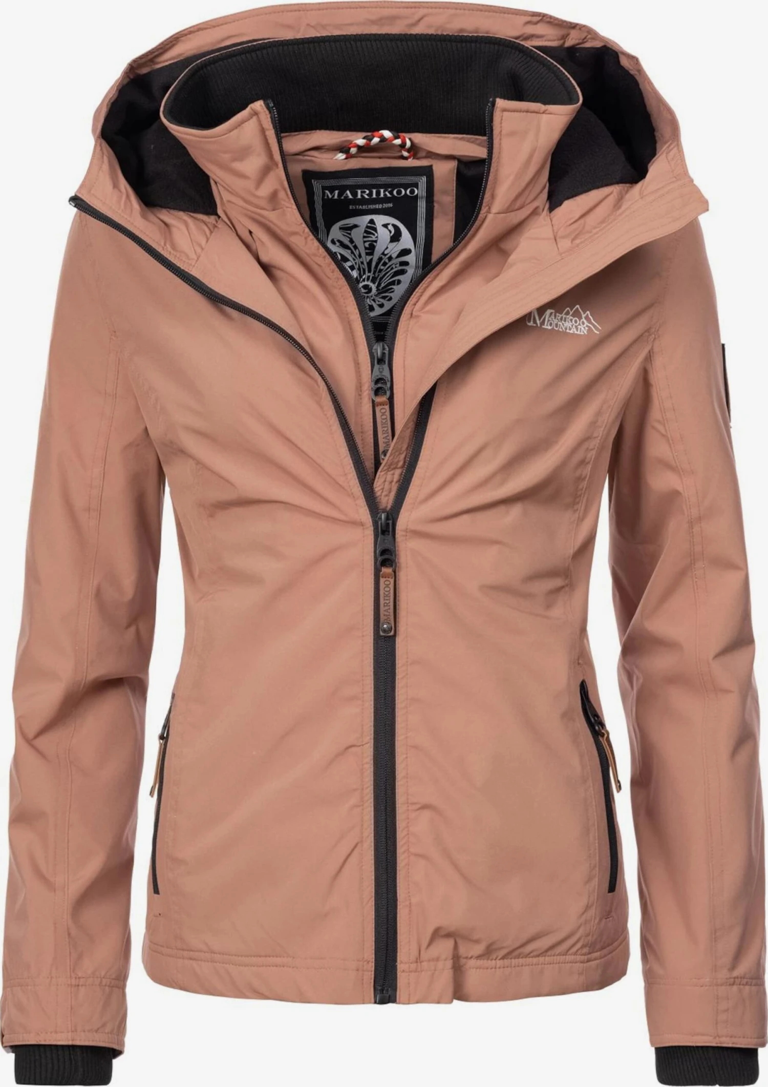 Marikoo Outdoor Jassen Functionele Jas Erdbeere Dames Oudroze 3 Marikoo Outdoor Jassen Functionele Jas Erdbeere Dames Oudroze