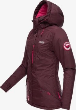 Marikoo Outdoor Jassen Functionele Jas Rabeaa Dames Bourgogne -Marikoo 74946397fc78b7e457b48fed5b448b3e