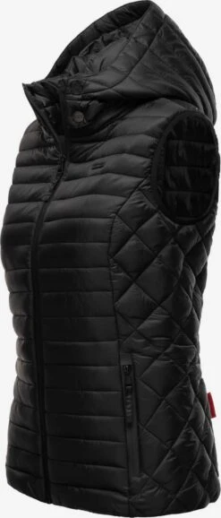 Marikoo Bodywarmers Bodywarmer Hasenpfote Dames Zwart -Marikoo 77c7a1215de50422ea1306d9bba33e66