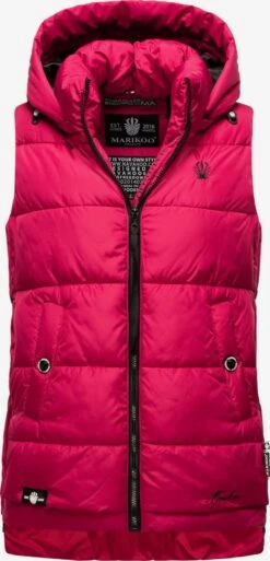 Marikoo Bodywarmers Bodywarmer Zarinaa Dames Pitaja Roze