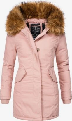 Marikoo Parkas Winterparka Karmaa Dames Lichtroze