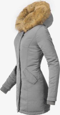 Marikoo Parkas Winterparka Karmaa Dames Grijs -Marikoo 805b76a93869f6146bd61aa3ab6b8192
