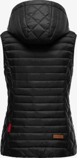 Marikoo Bodywarmers Bodywarmer Hasenpfote Dames Zwart -Marikoo 83b1cbb618c8a0dfeb942a8fa76db0f9