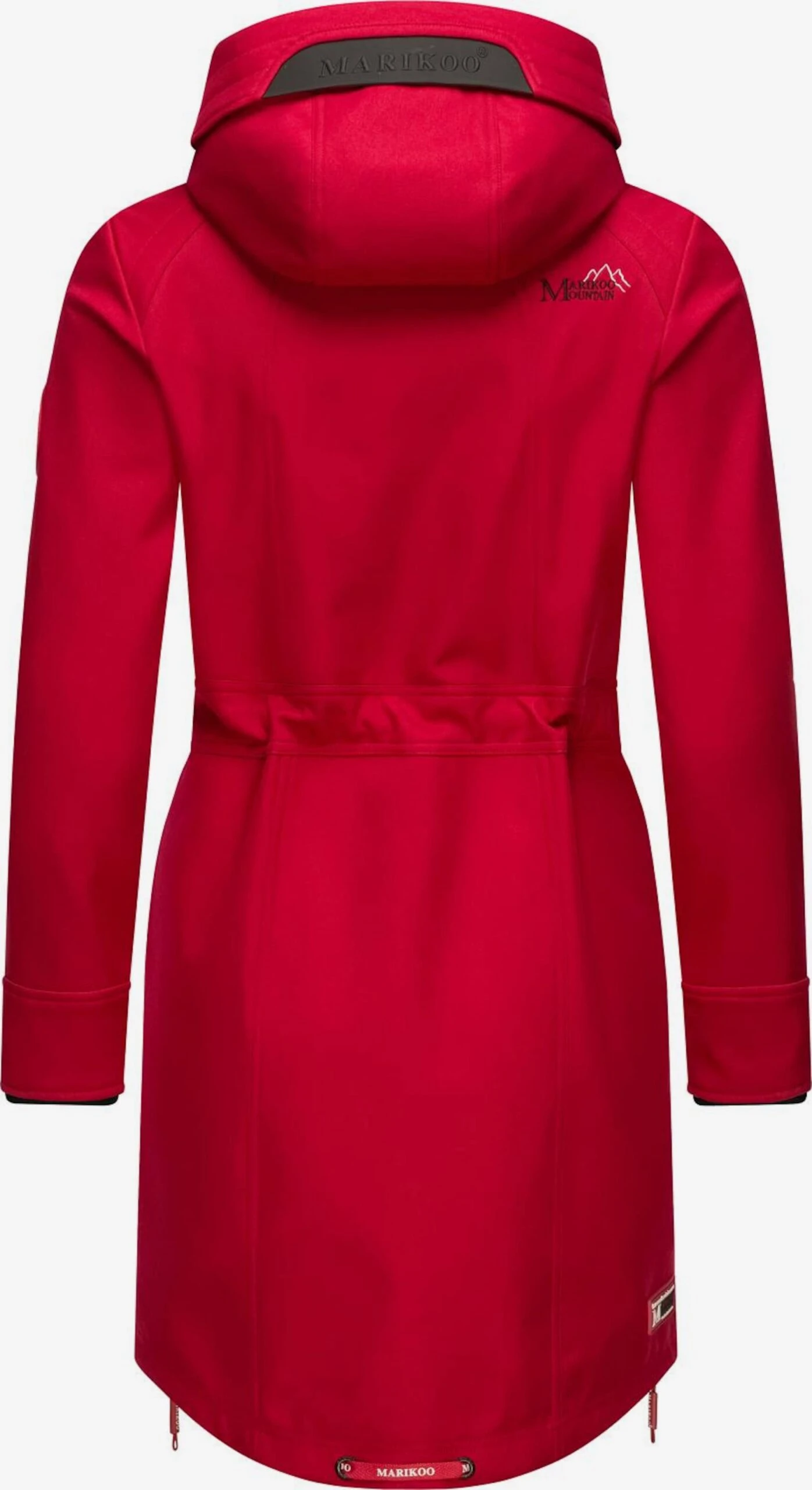 Marikoo Parkas Tussenparka Dames Cranberry 6 Marikoo Parkas Tussenparka Dames Cranberry - Afbeelding 4