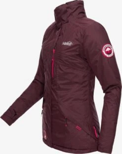 Marikoo Outdoor Jassen Functionele Jas Rabeaa Dames Bourgogne -Marikoo 8e4d6bfca98d8722754ad631fc60afca