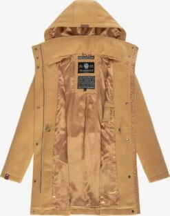 Marikoo Wintermantels Wintermantel Dames Bruin -Marikoo 90292abf9bfc5ae9561d311c8b4ef5c2