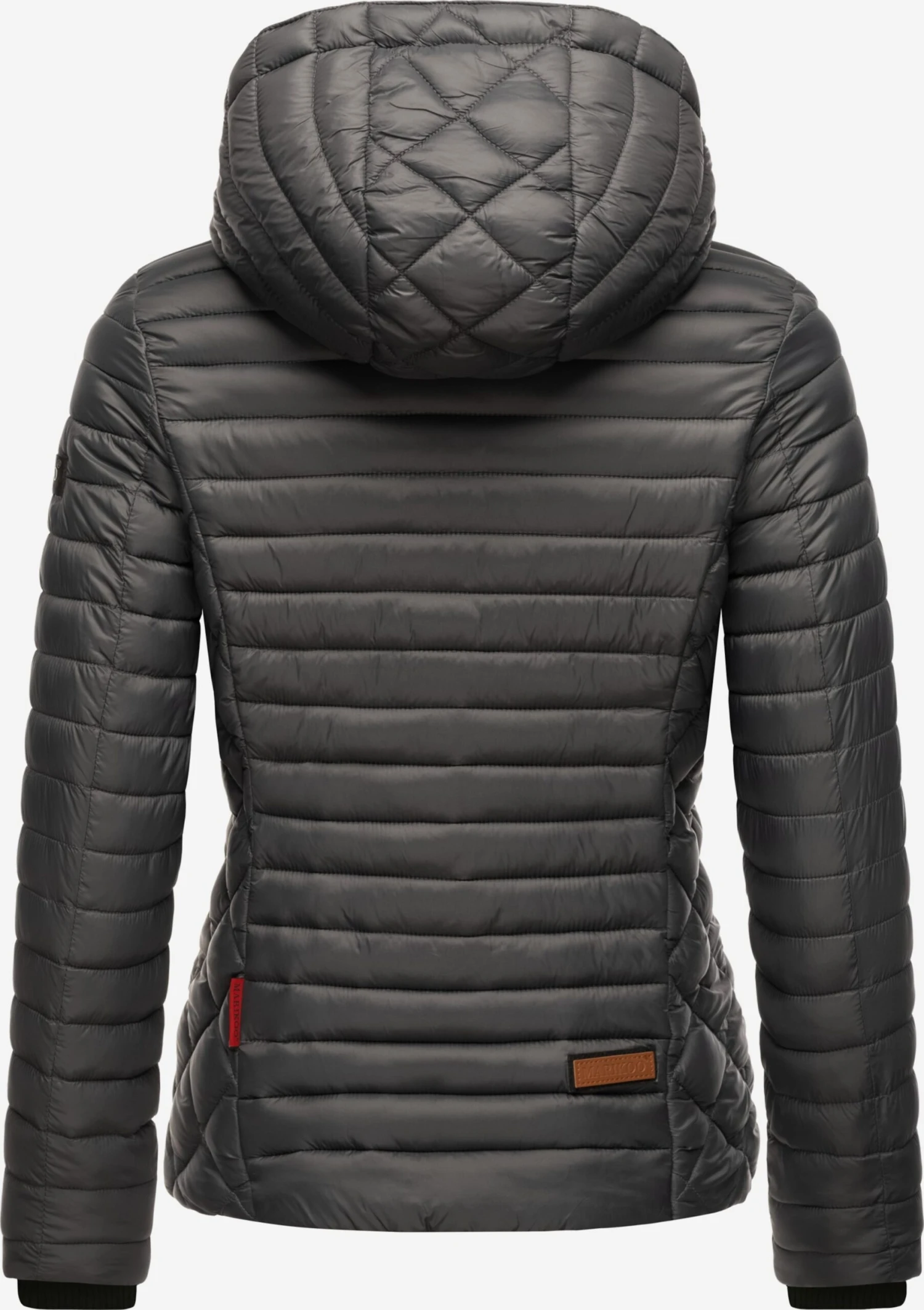 Marikoo Tussenjassen Tussenjas Samtpfote Dames Antraciet 5 Marikoo Tussenjassen Tussenjas Samtpfote Dames Antraciet - Afbeelding 3