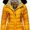 Marikoo Winterjassen Winterjas Loveleen Dames Geel