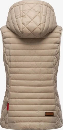 Marikoo Bodywarmers Bodywarmer Hasenpfote Dames Lichtbruin -Marikoo 96ac54ccbf1eb07802da65824a8552a9