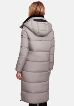 Marikoo Wintermantels Wintermantel Dames Grijs -Marikoo 984df96b0a6c2eda4c1932d9006ae27d