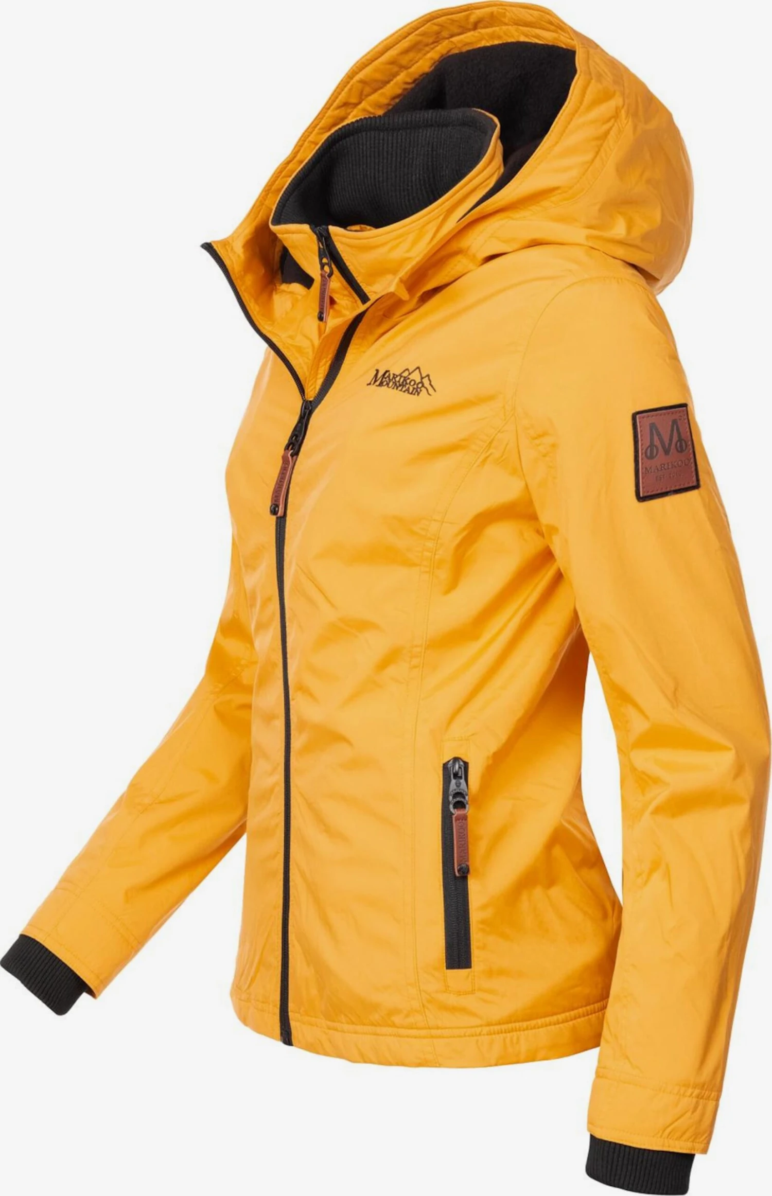 Marikoo Outdoor Jassen Functionele Jas Erdbeere Dames Geel 5 Marikoo Outdoor Jassen Functionele Jas Erdbeere Dames Geel - Afbeelding 3