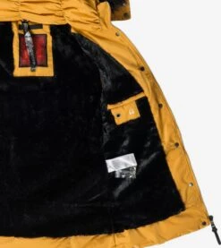 Marikoo Winterjassen Winterjas Vanilla Dames Geel -Marikoo a0348ab1dee9651c60b3b6de26f1d76b